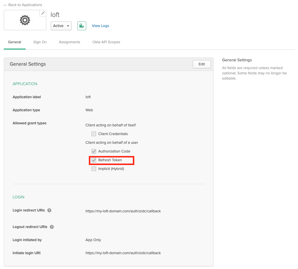 Create App for the platform